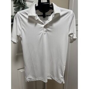 EUC French Toast White Polo short sleeve top Size 14/16